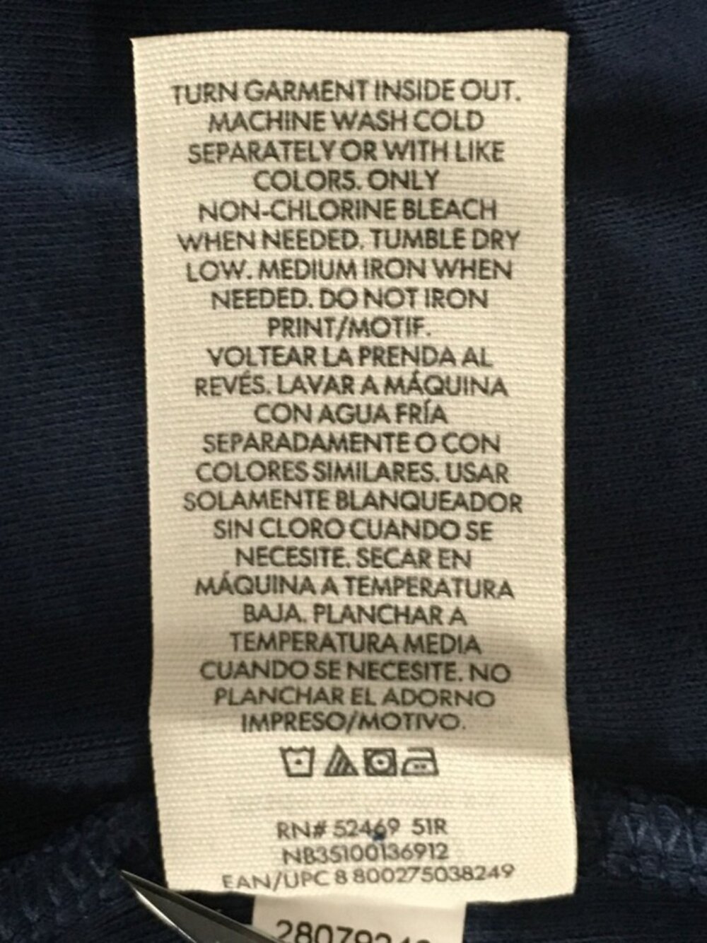 No Boundaries Top Women Size XL Blue Cropped Tee Short Sleeves Round Neck New - Picture 14 of 15